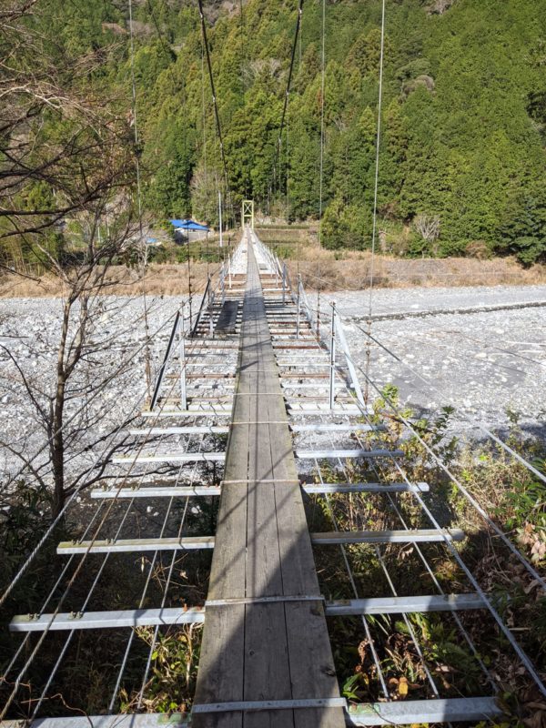 静岡県の吊り橋