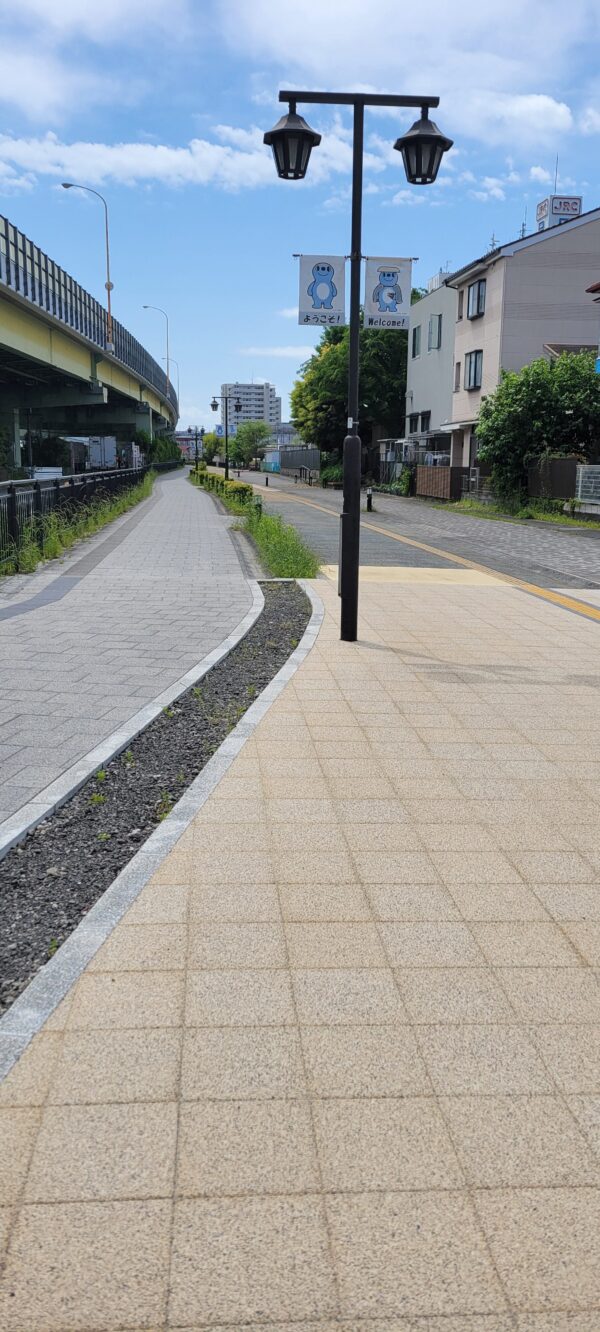 こんな良い道が